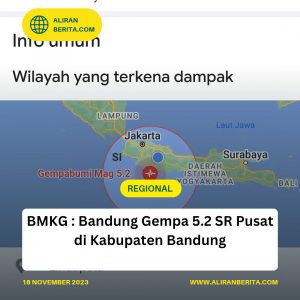 BREAKING NEWS: BANDUNG GEMPA 5.2 SR