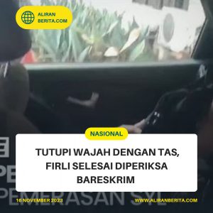 Tutupi Wajah Firli Keluar dari Bareskrim beres di Periksa