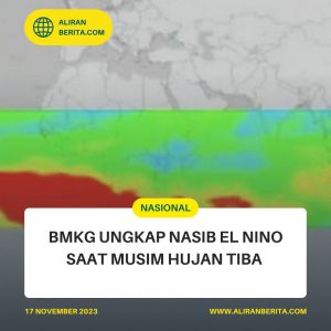 BMKG beberkan nasib El Nino Ketika Musim Penghujan Tiba