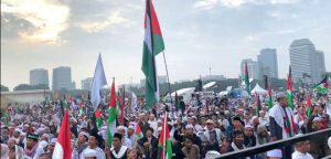 Massa Aksi Munajat 212 Doakan Kemerdekaan Palestina