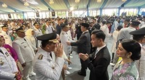 Deretan Kepala Daerah Yang Dilantik Prabowo Hari Ini